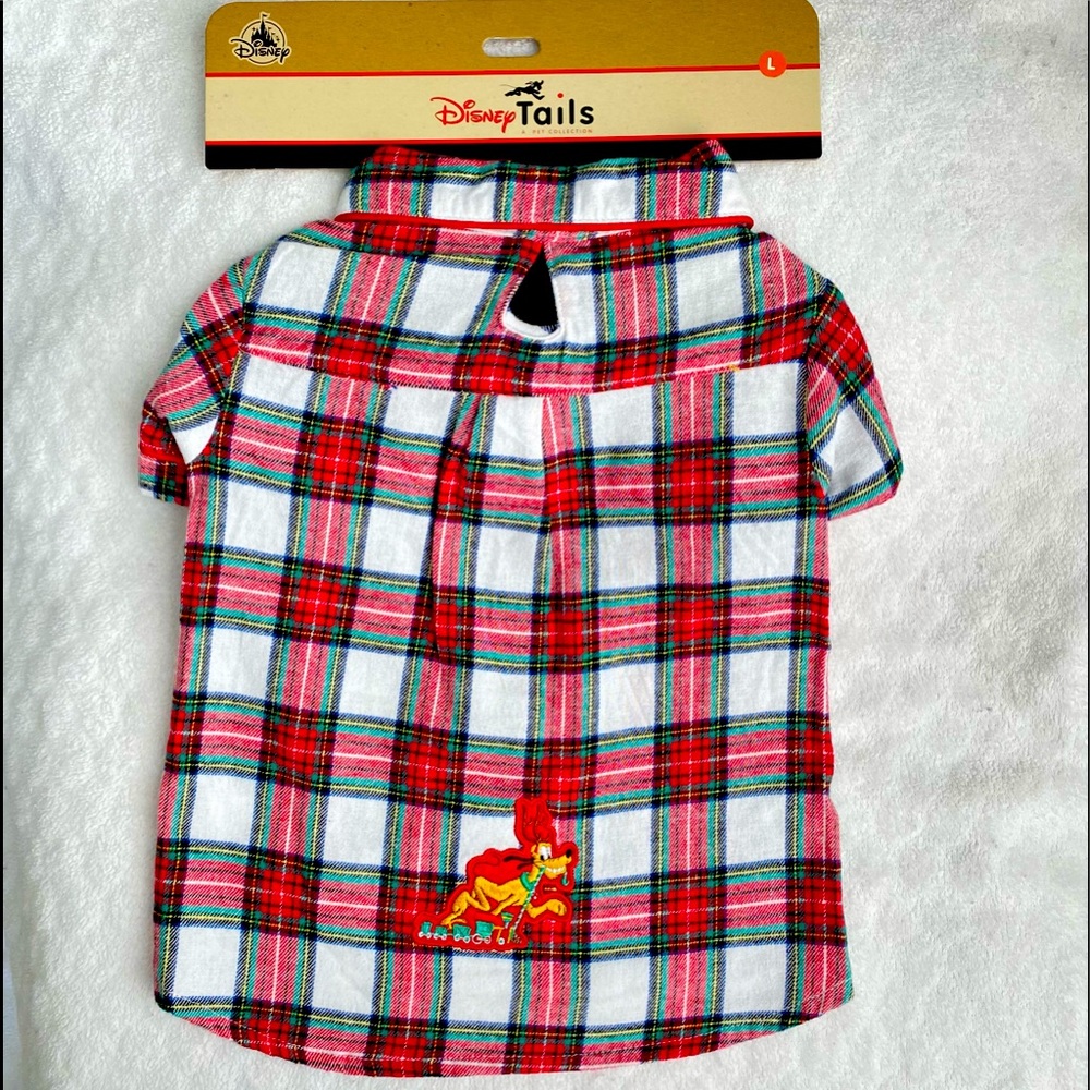 🎄❤️🐾‼️1LEFT‼️Disney Tails Pluto Christmas Shirt🎄 - Picture 1 of 10